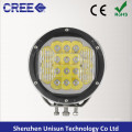 7 &quot;impermeável 12V 90W 18X5w CREE LED 4X4 Luz de condução